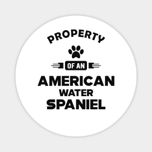 american water spaniel - Property of an american water spaniel Magnet